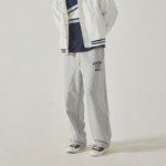 WHO.A.U Campus Emblem Wide Pants