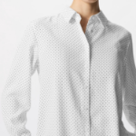 Uniqlo – блузка RAYON BLOUSE (PRINT)