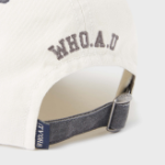 WHO.A.U Washed Colorblock Ball Cap