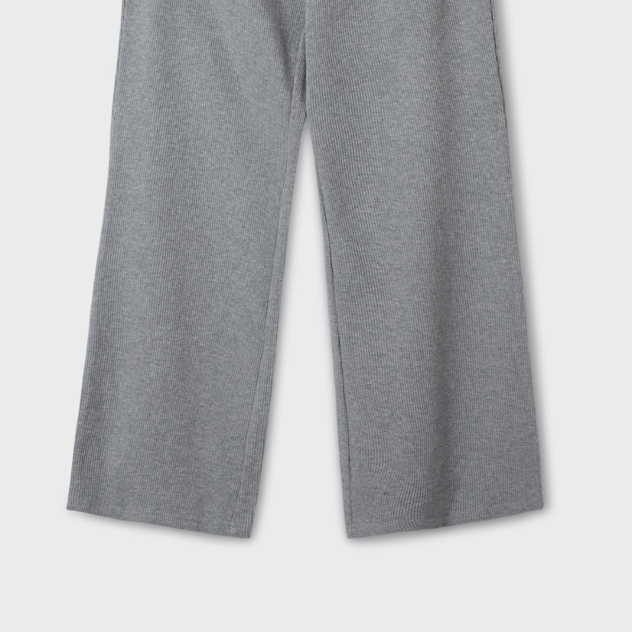 WHO.A.U — брюки Waffle Wide Pants(F)