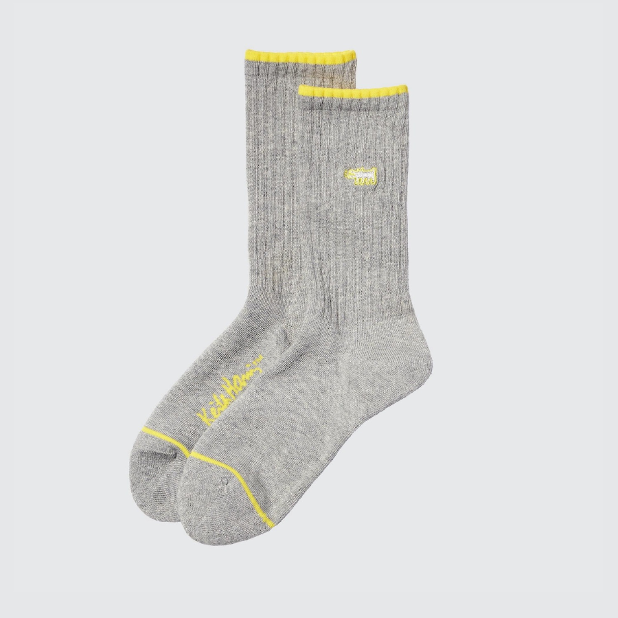 Uniqlo Keith Haring Socks C