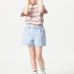 UNIQLO GIRLS Denim Short Pants