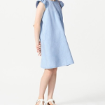 UNIQLO GIRLS Denim Dress (Short Sleeve)