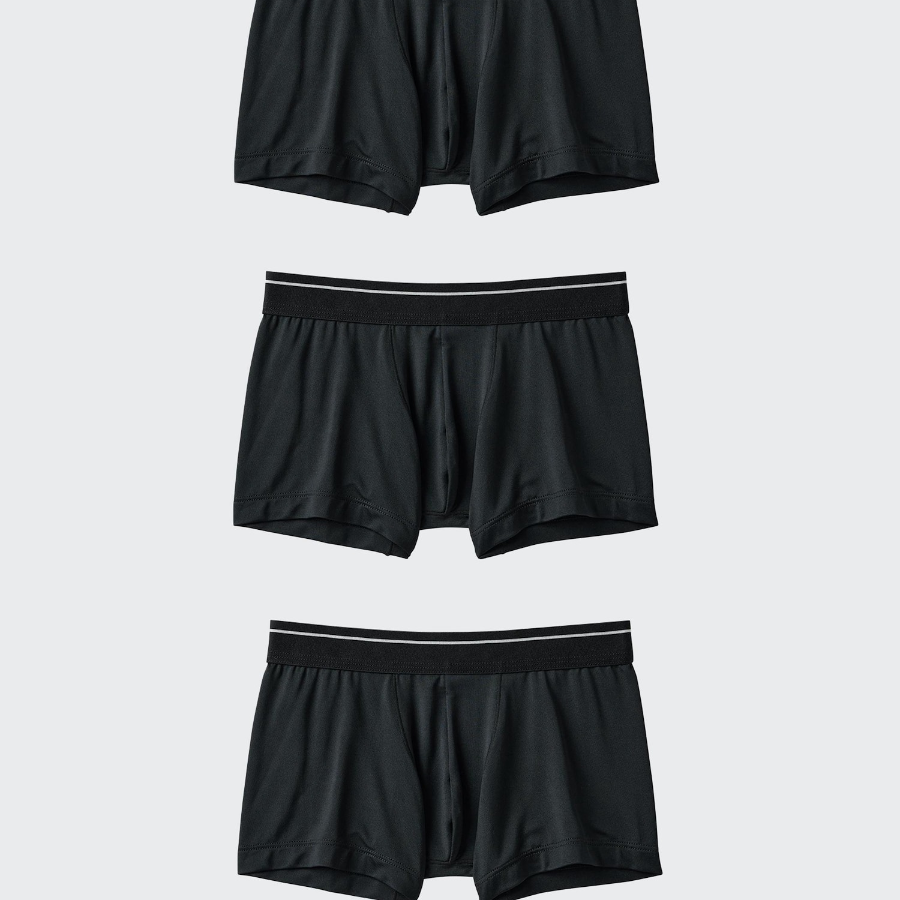 UNIQLO GIRLS AIRism Seamless Shorts (3-Pack, Boxer Style)(Набор из трех цветов)