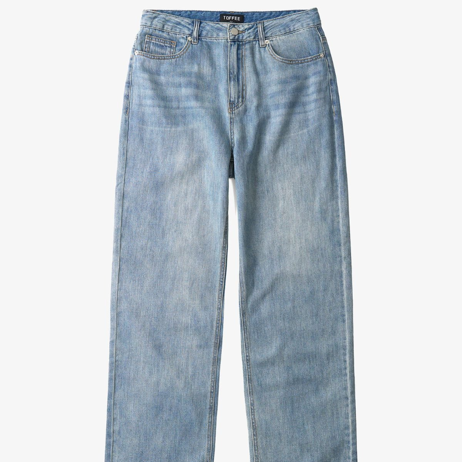 Летние джинсы wide fit