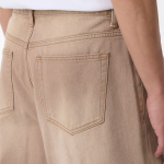Pigment Wide Denim Pants [Beige]