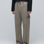 Flat Terry Utility Sweat Pants [Dusty Beige]