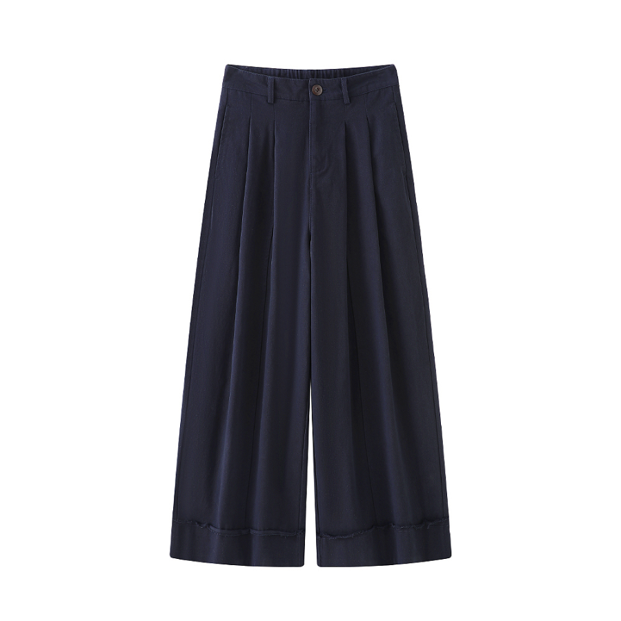 Широкие брюки с защипами Comma Wide Pintuck Pants