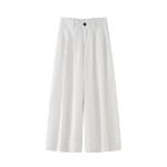 Широкие брюки с защипами Comma Wide Pintuck Pants