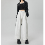 Широкие брюки с защипами Comma Wide Pintuck Pants