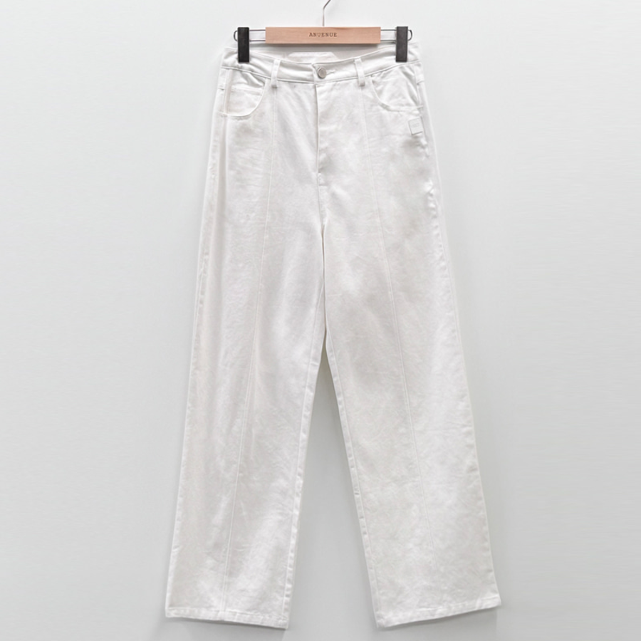 Прямые джинсы Slim Straight Denim Cotton Pants