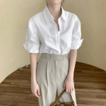 Julie Basic Short Sleeve Polo Shirt