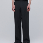 [Cooltandard] Real Wide Hidden Banding Slacks [Gray]