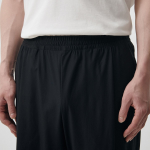 [Cooltandard] Cooling Deep Tuck Wide Banding Pants [Black]