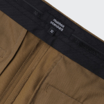 [Cooltandard] Tapered Hidden Banding Crop Slacks [Camel]
