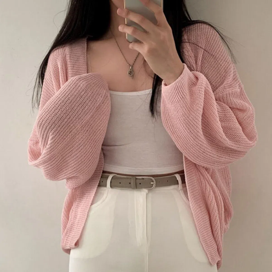 JENNIE – кардиган Yeorifit Sheer Cool Knit Cardigan