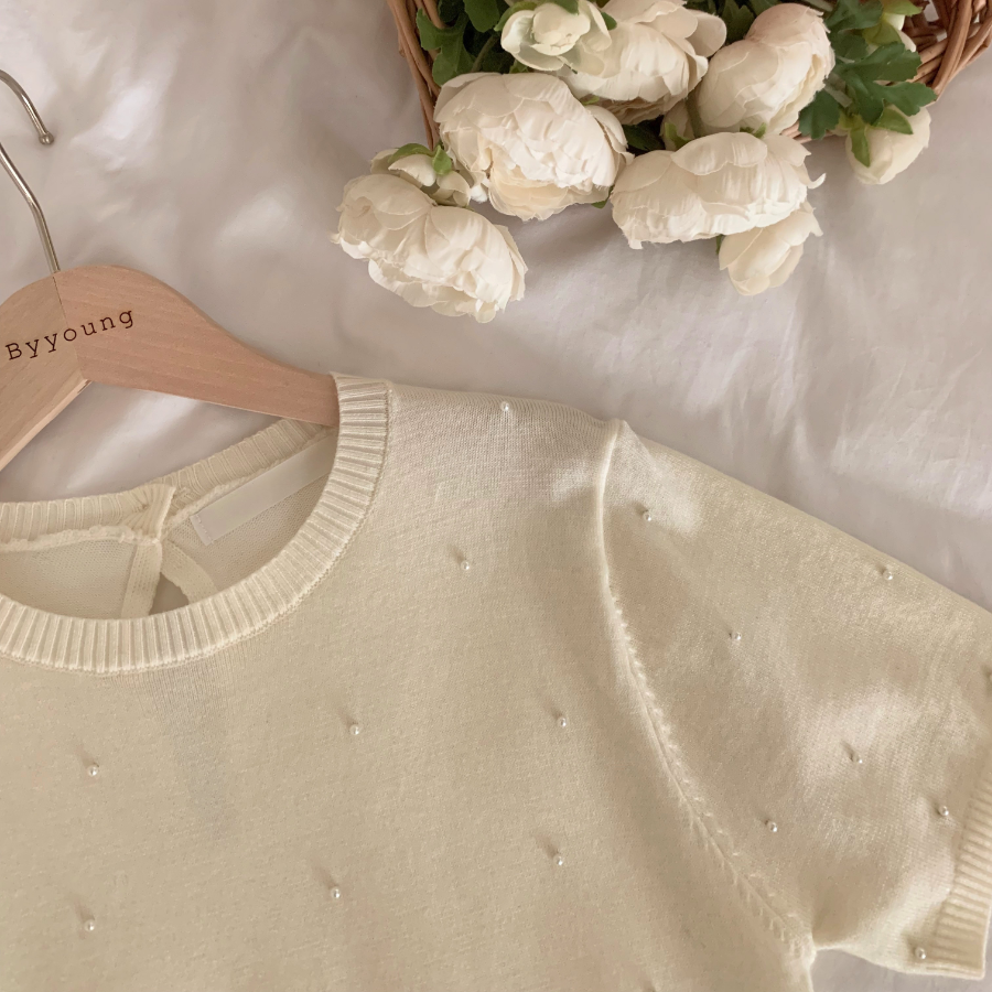 JINJU – футболка Pearl Short-Sleeve Knit