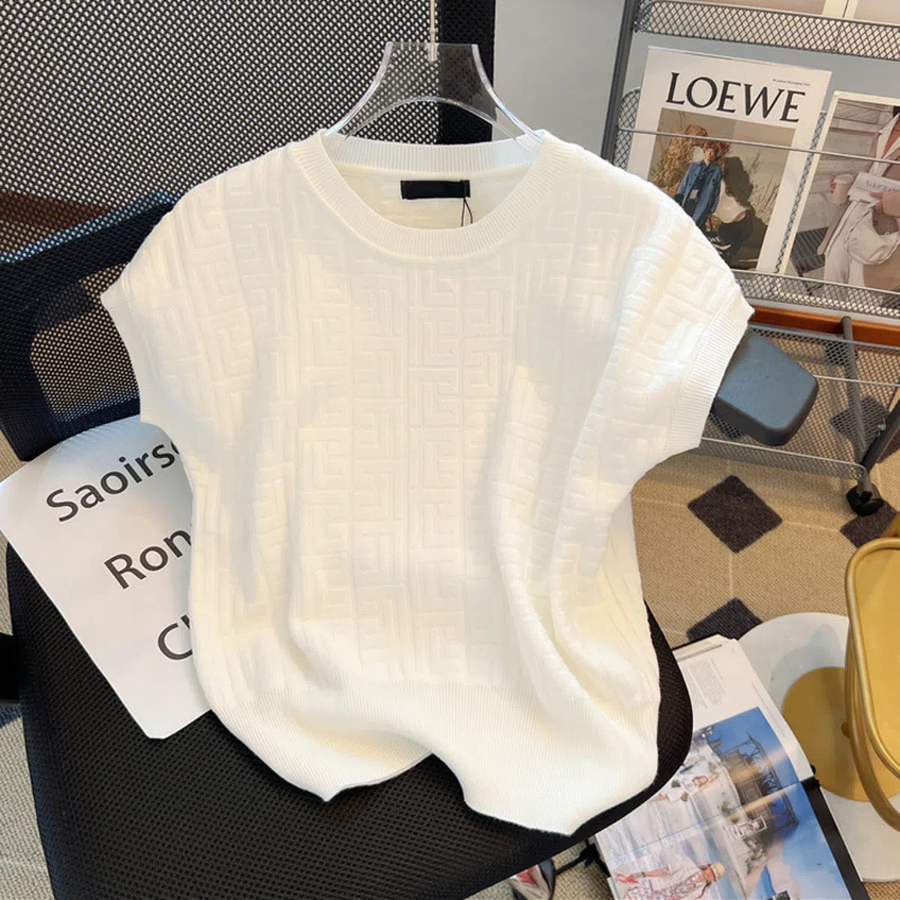 MELITA – Ice Short Sleeve Knit Tee