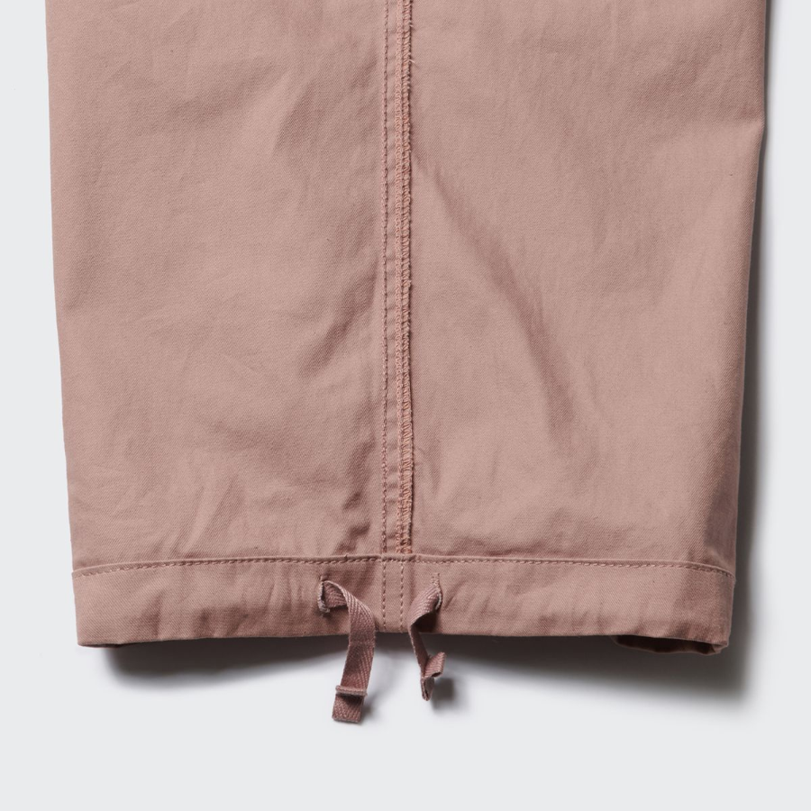 City Leisure Wide Belted Cargo Pants [Desert Pink]