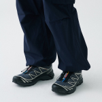 City Leisure Wide Belted Cargo Pants [Navy]