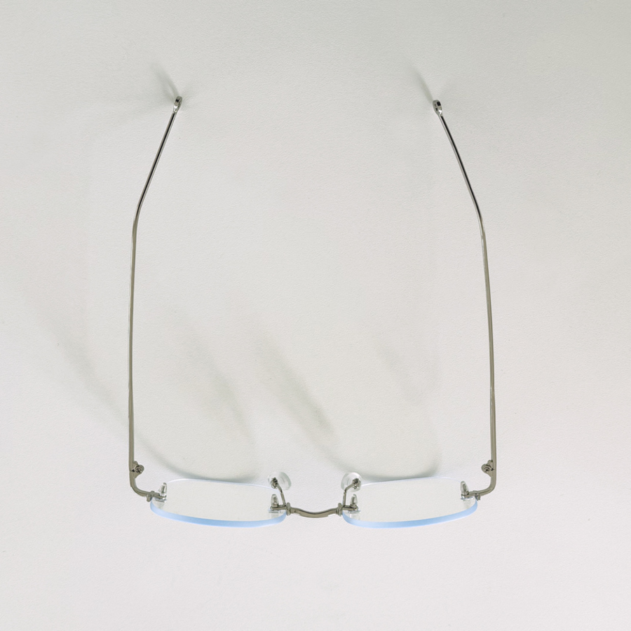 Geekchic Rimless Retro Glasses — женские прозрачные очки в стиле ретро с защитой от синего света