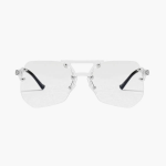 Mass Class Clear Sunglasses — стильные прозрачные солнцезащитные очки с акцентом на современный дизайн