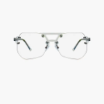 Kajel Buying Transparent Frame Glasses — стильные очки в минималистичной прозрачной оправе