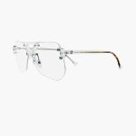 Kajel Buying Transparent Frame Glasses — стильные очки в минималистичной прозрачной оправе
