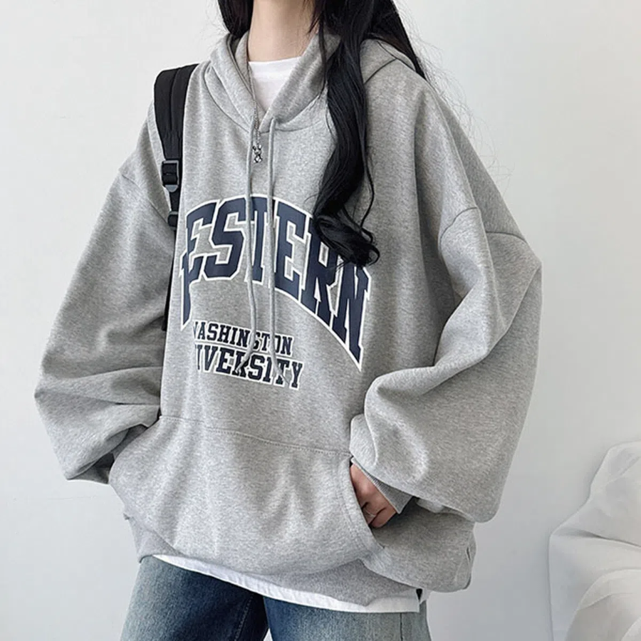 Western – худи Western Lettering Oversized Hoodie