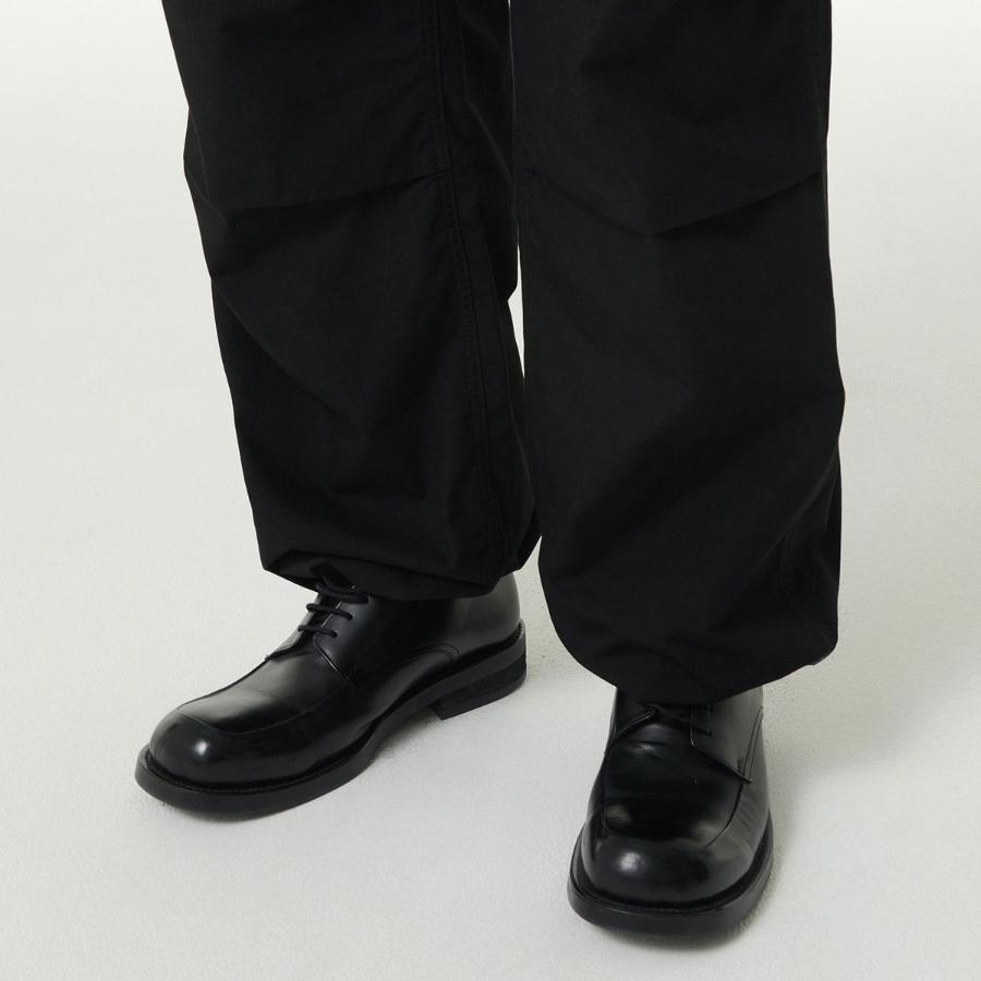 Ripstop Parachute Cargo Pants [Black]