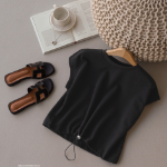 Tirendi Cap-Sleeve T-Shirt