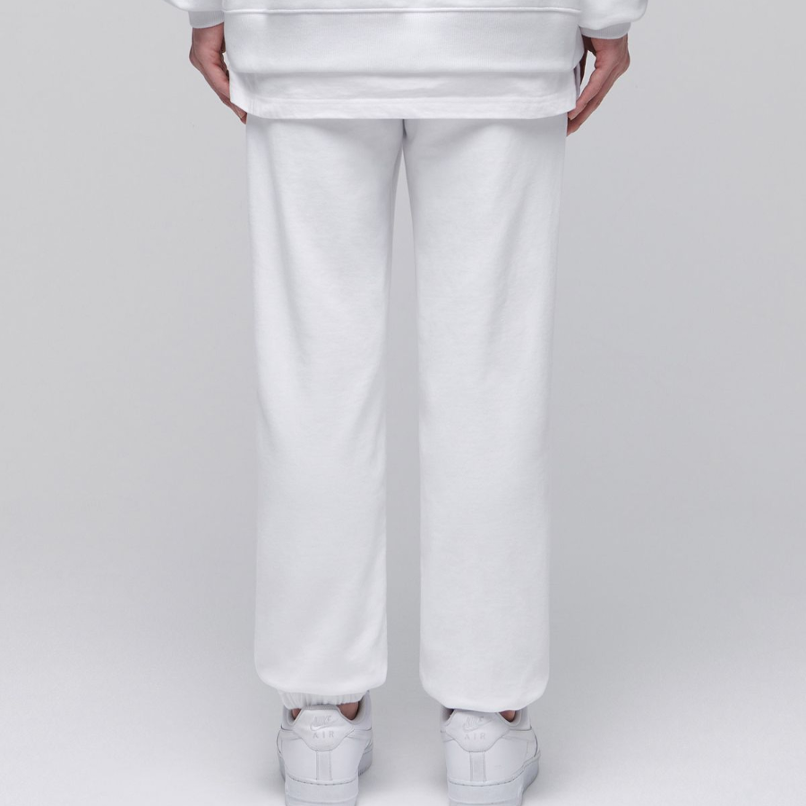 [Green] Recycle Sweat Pants [White]