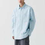 City Leisure CN Oversized Shirt (Cloudy Blue)
