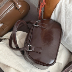 Handle Round Crossbody Vintage Shoulder Bag — круглая сумка в ретро-стиле на каждый день