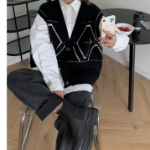 LK-B032 Knit Vest