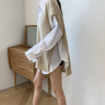 Oversized Knit Vest