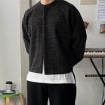 Washer-Friendly Ribbed Knit Crop Cardigan