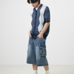 Argyle Short-Sleeve Cardigan