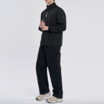 Ultralight Solid Woven Windbreaker – Zip-Up Jacket