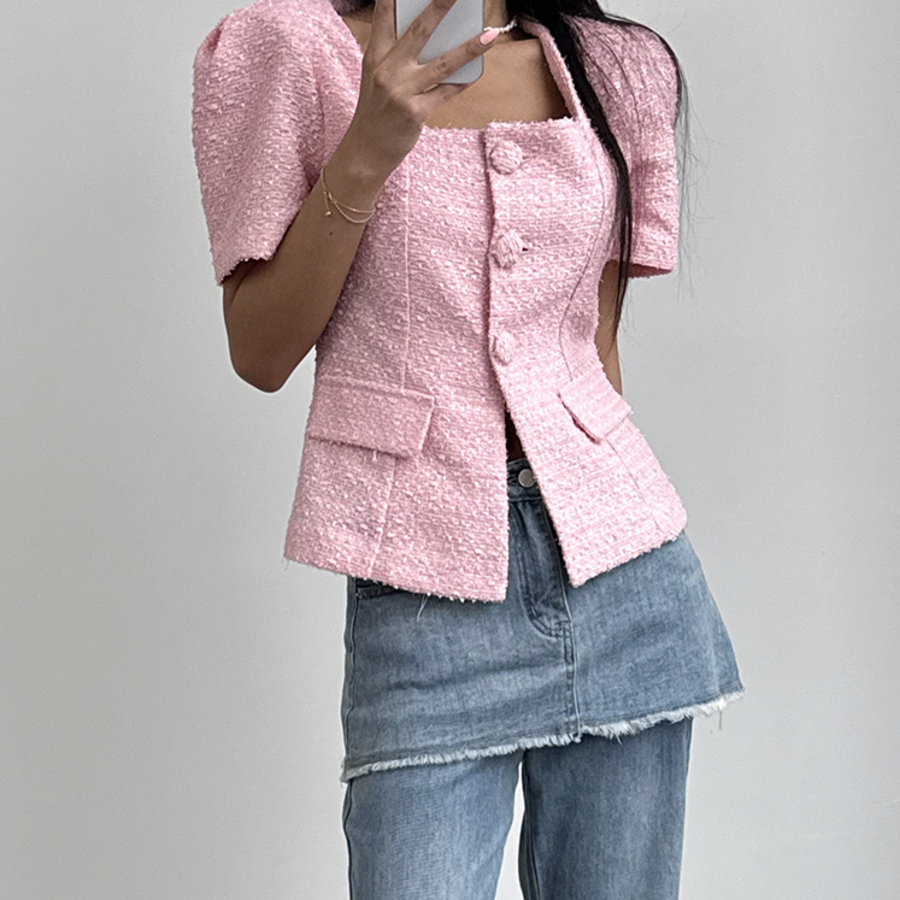 Volume Tweed Jacket