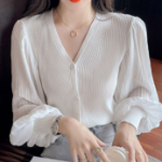 Daily – блузка- кардиган Puff Sleeve