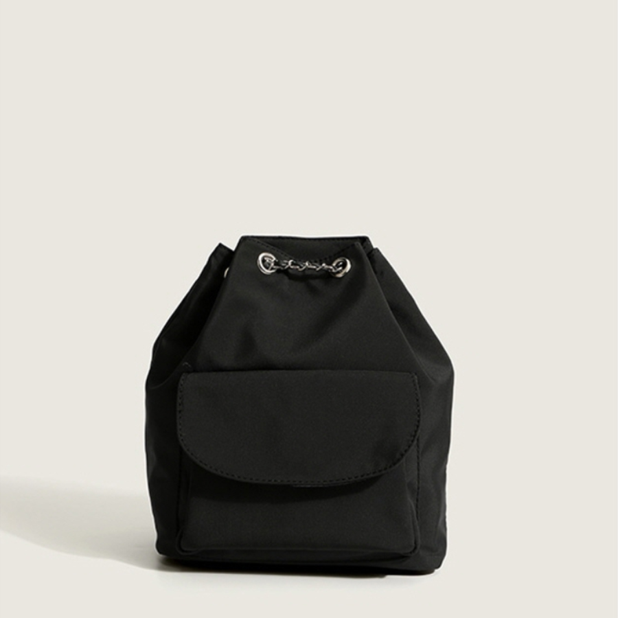 Dublin Silver Chain Bucket Bag — эффектная сумка в стиле городского шика