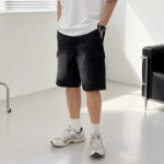 Conit Cargo Wide Banding Denim Short