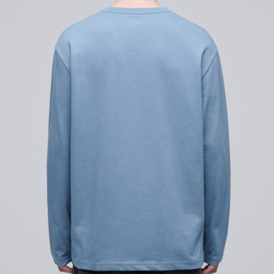 Basic Long Sleeve T-Shirt [Fade Blue]