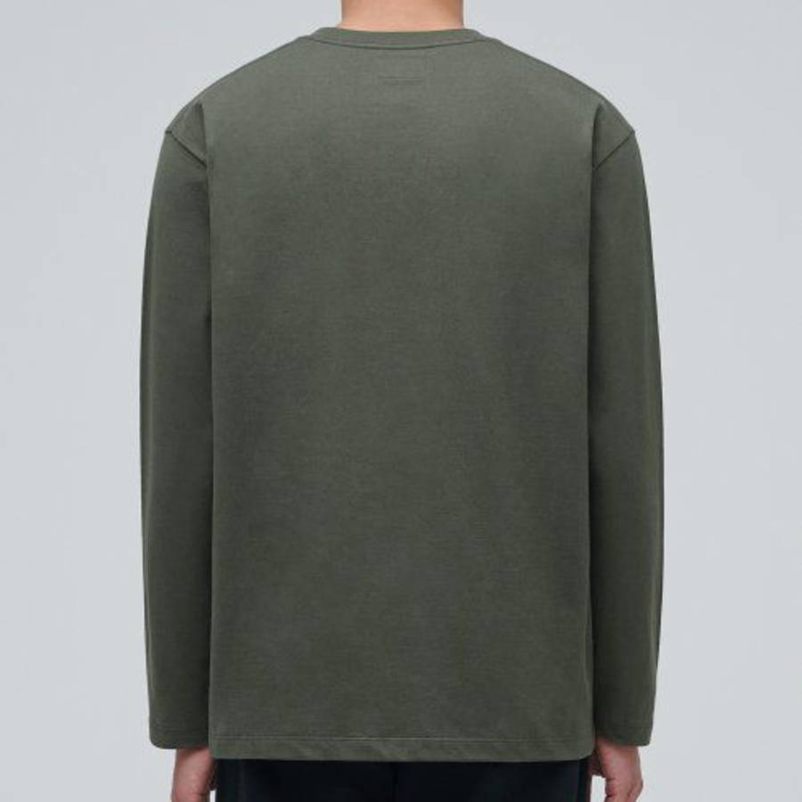 Relaxed Long Sleeve T-Shirt [Khaki]