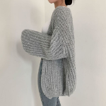 HUEY Hacci Wholegarment Balloon Dolman Bolero