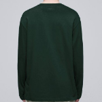 Basic Long Sleeve T-Shirt [Deep Green]