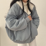 Pogeuni Reversible Hooded Mustang