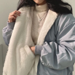 Pogeuni Reversible Hooded Mustang