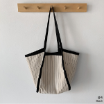 Manpu Line Color-Block Eco Bag — стильный акцент на каждый день